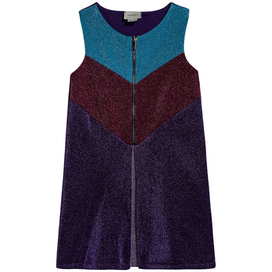 女童绿宝石Logo连衣裙