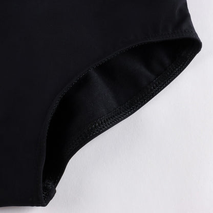 女童黑色芭蕾舞连体衣