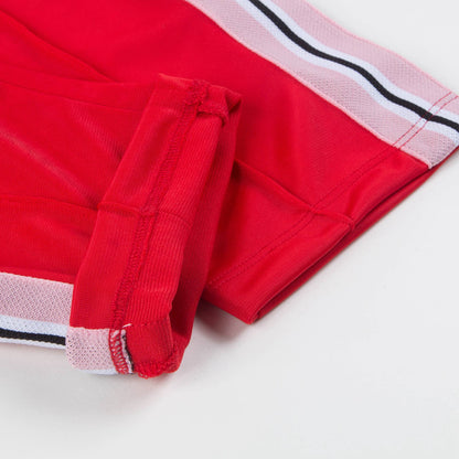 Girls Red Logo Trousers