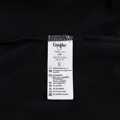 女童黑色芭蕾舞连体衣