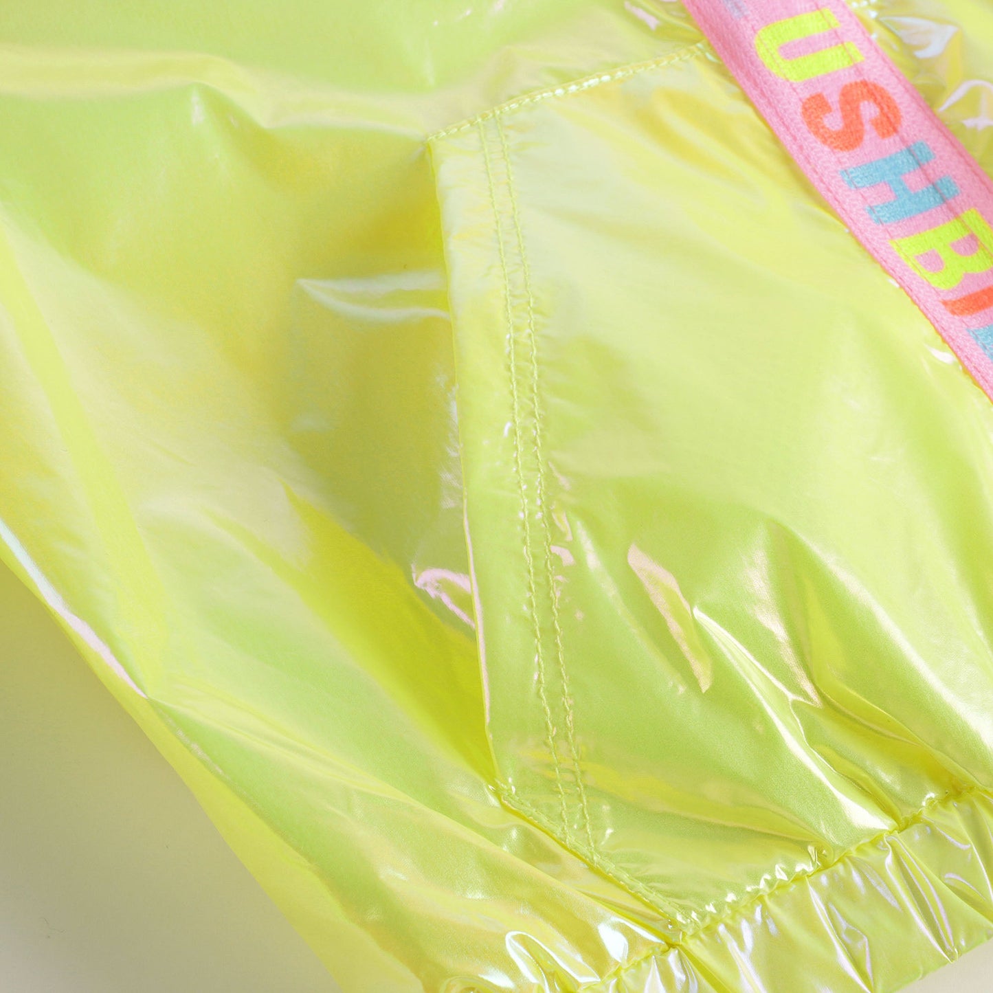 女童黄色拉链夹克