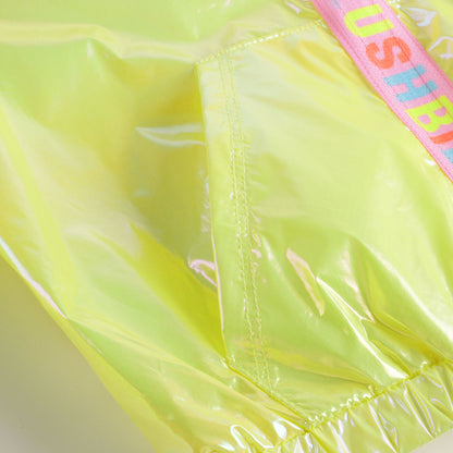 女童黄色拉链夹克