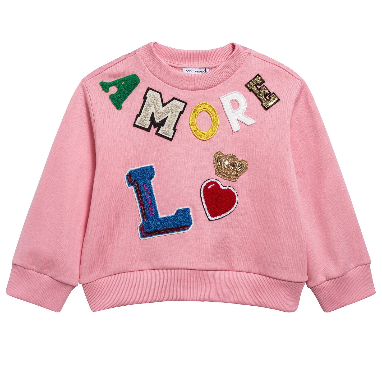 Girls Pink Sweatshirt