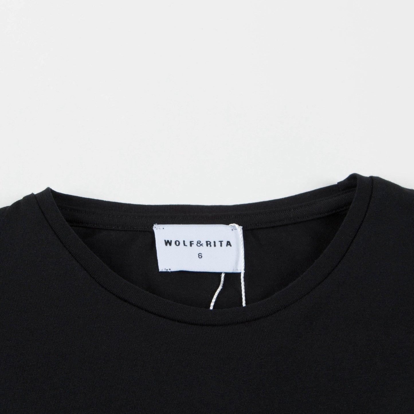 Girls Black Cotton Top