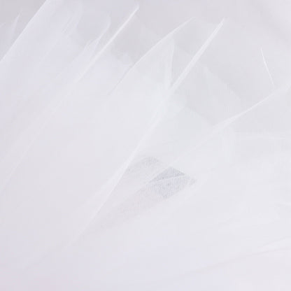 女童白色芭蕾舞短裙