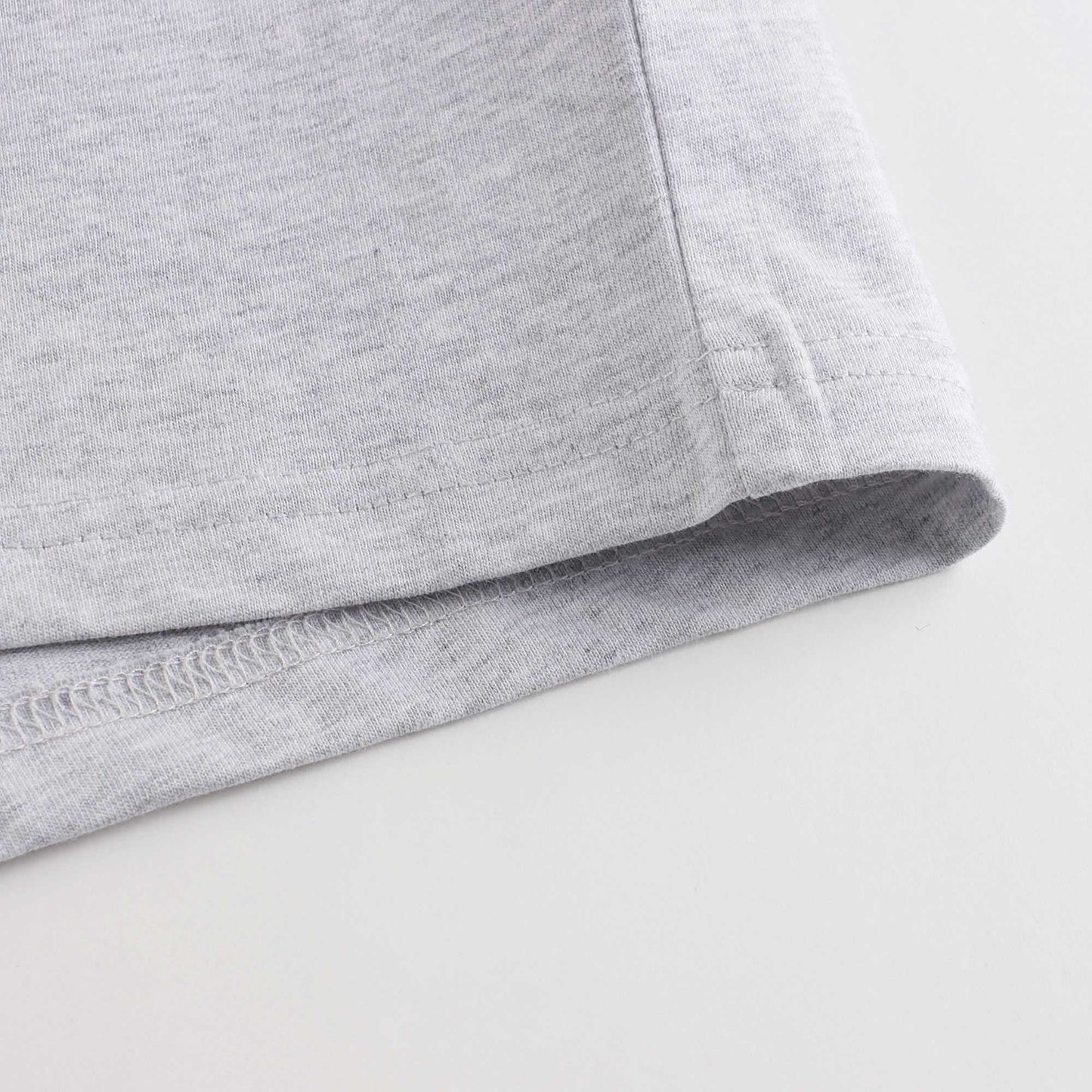 男童灰色Logo棉T恤