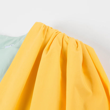 Girls Pistachio Cotton Blouse
