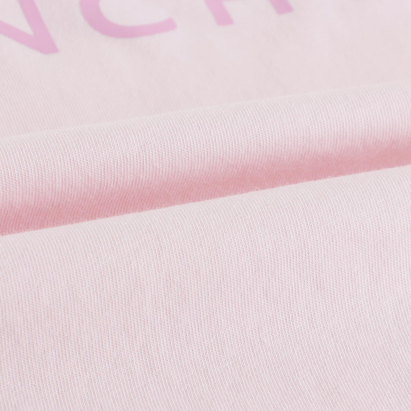 女童粉色Logo棉T恤