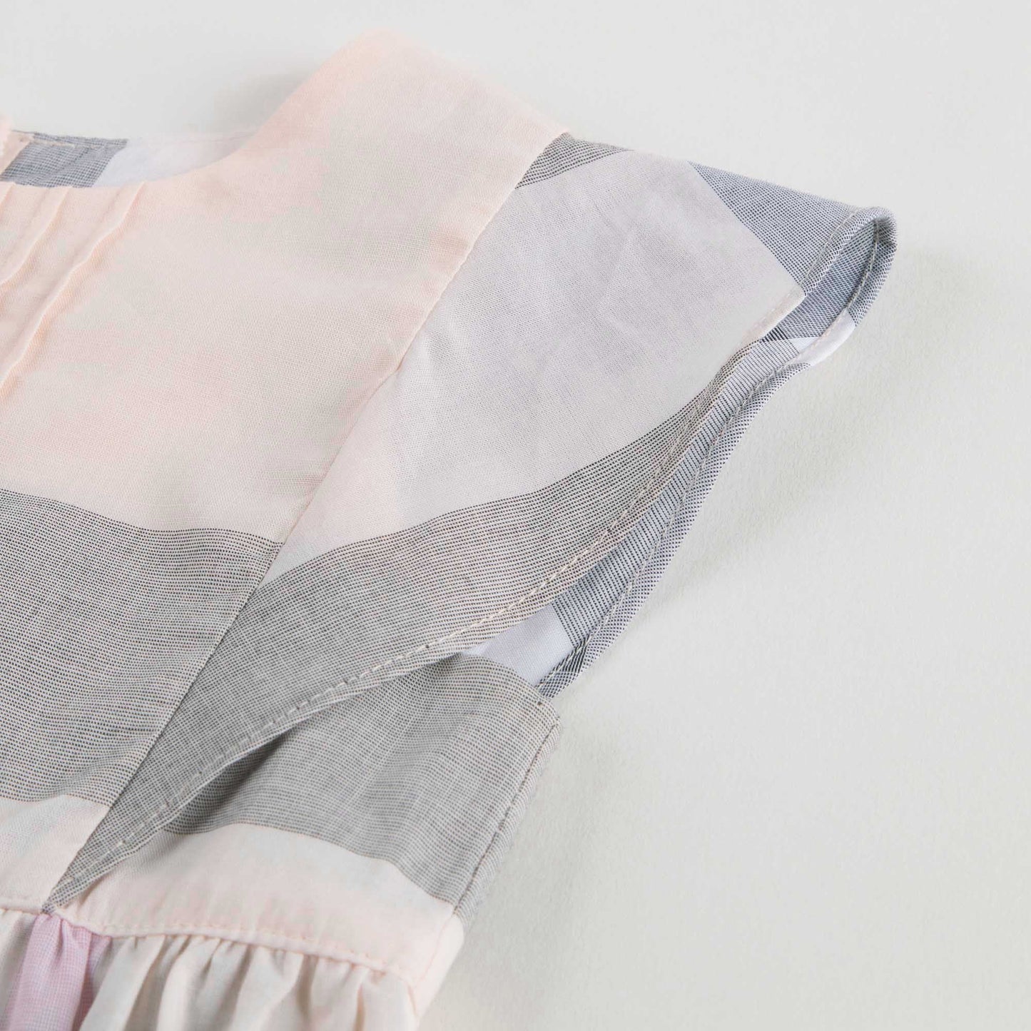 Baby Girl Apricot Check Dress