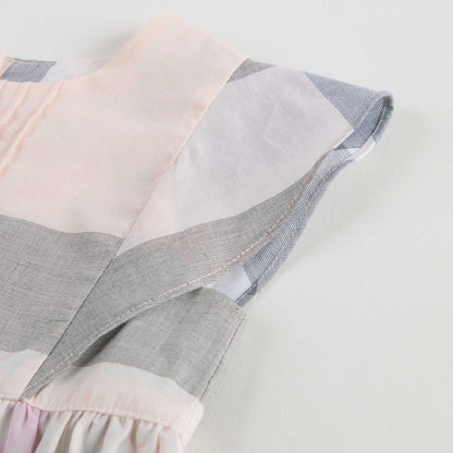 Baby Girl Apricot Check Dress