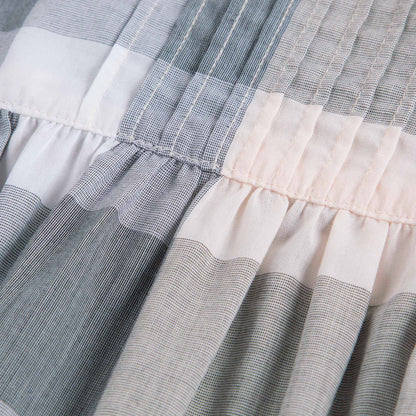 Baby Girl Apricot Check Dress