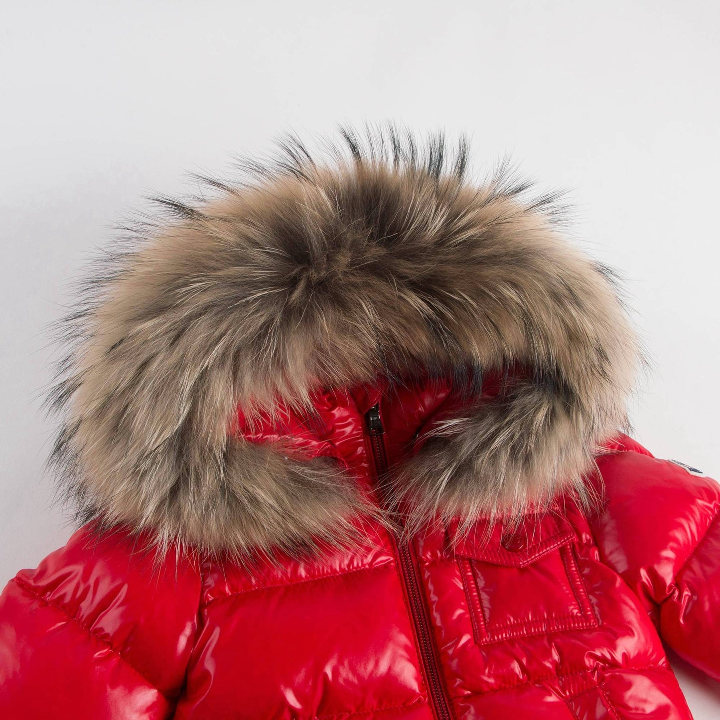 Baby Red 'K2' Down Padded Jacket