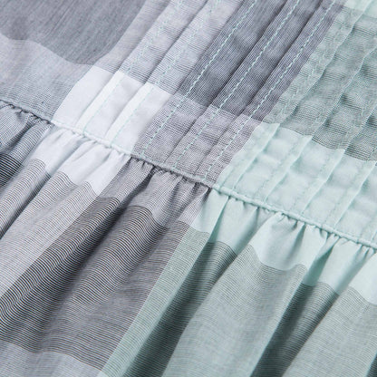 Baby Girl Green Check Dress