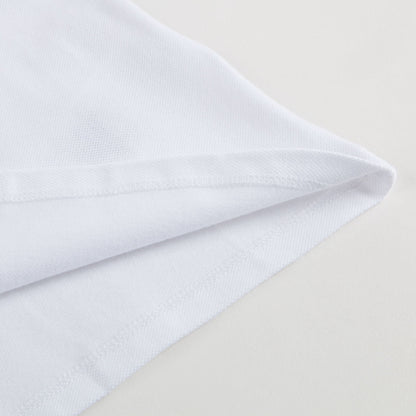 Girls White Polo Shirt with Trims