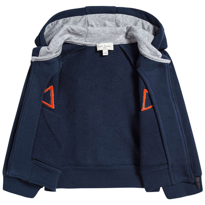 Baby Navy Cat Face Cotton Top
