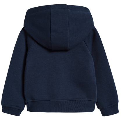 Baby Navy Cat Face Cotton Top