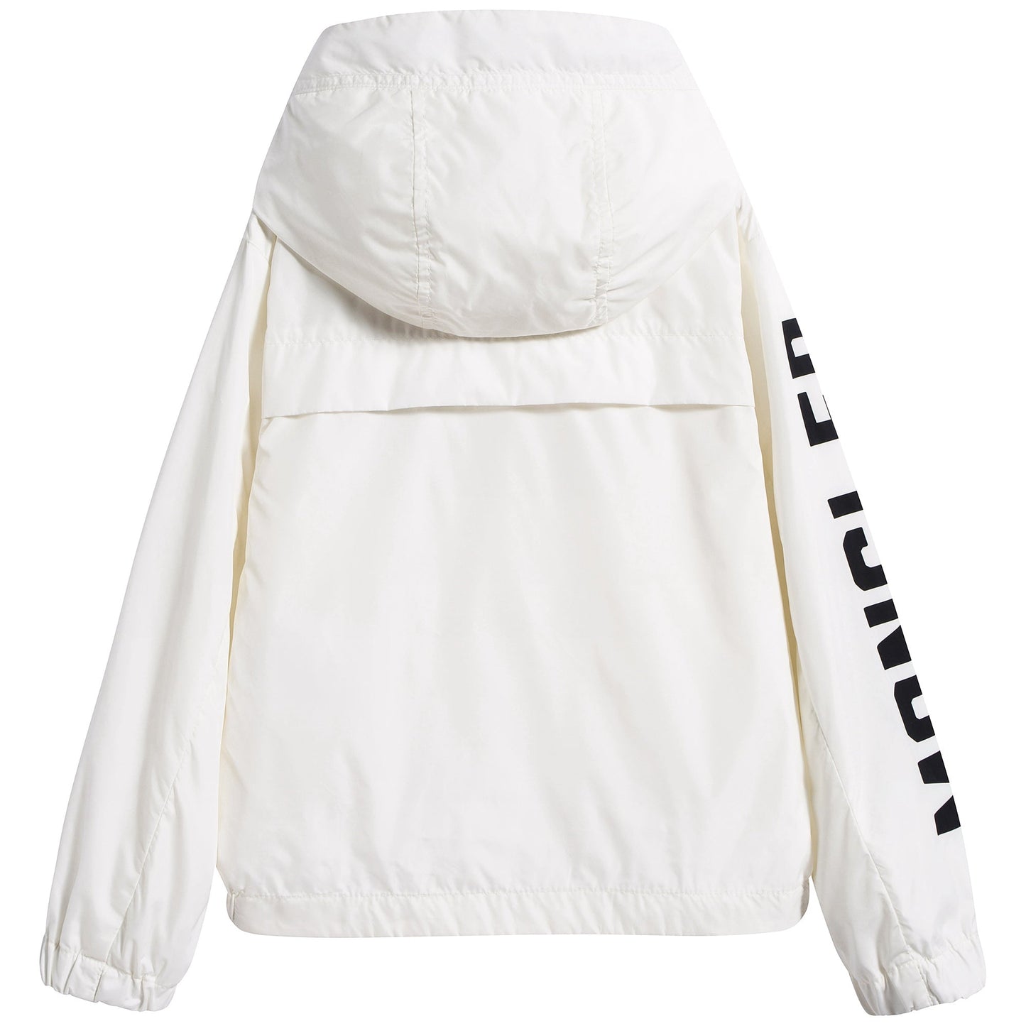Girls & Boys White ”SAXOPHONE“ Logo Jacket