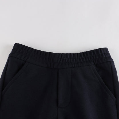 婴儿黑色跑步裤套装