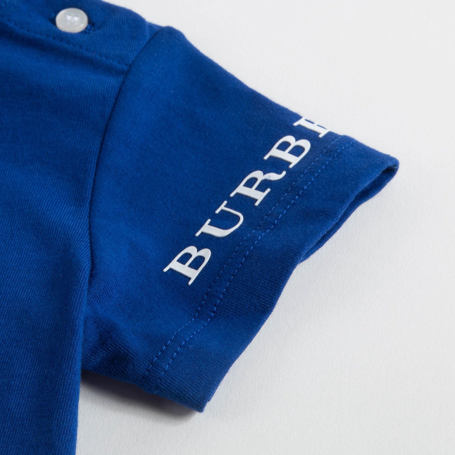 Baby Boys Cobal Blue Cotton T-shirt