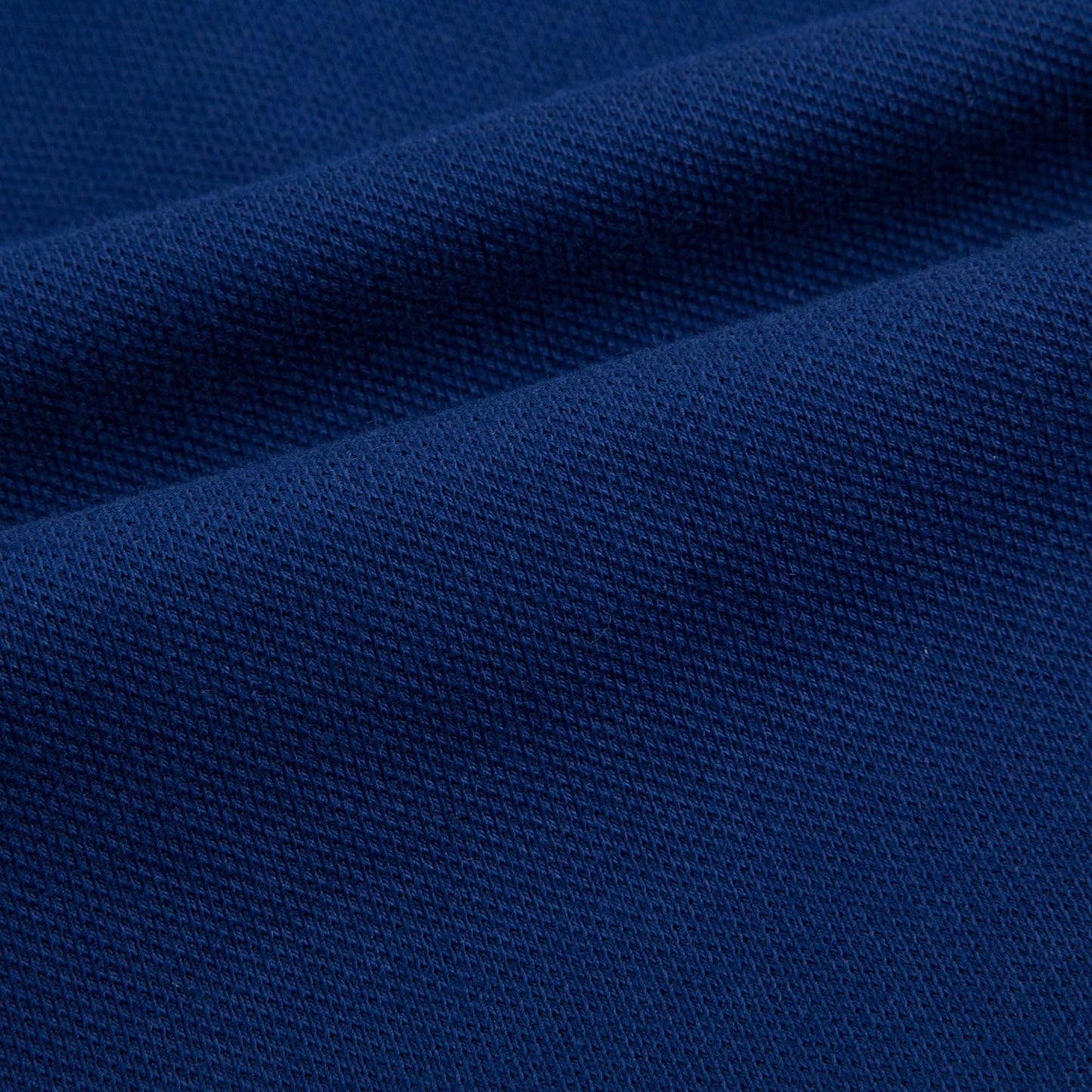 Girls Blue Cotton Piqué Dress