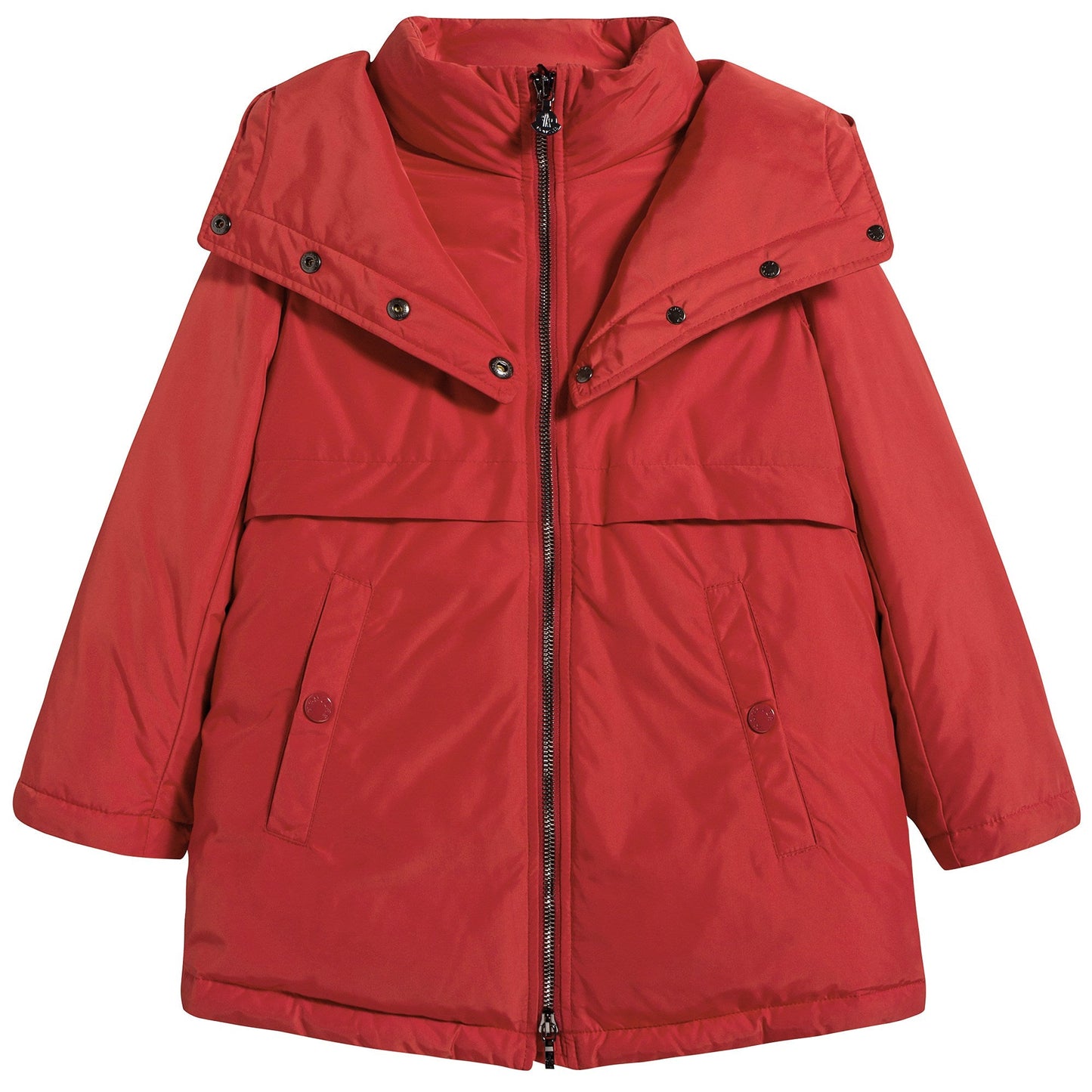 女童红色"SEWEN"羽绒外套