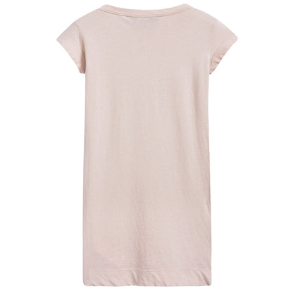 Girls Quartz  Peach Cotton Dress