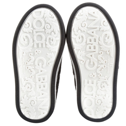 Girls Black Love Shoes