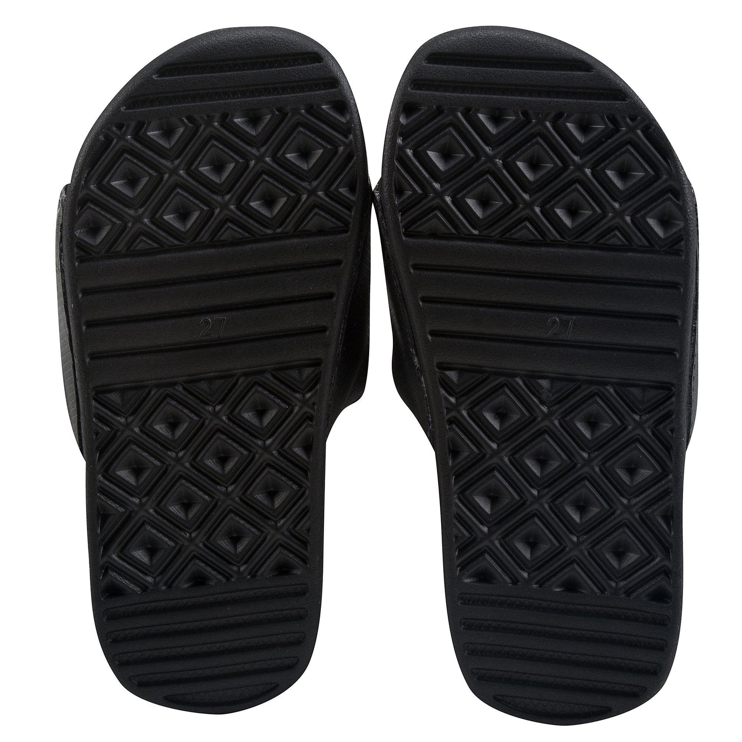 Boys Black Logo Sandales
