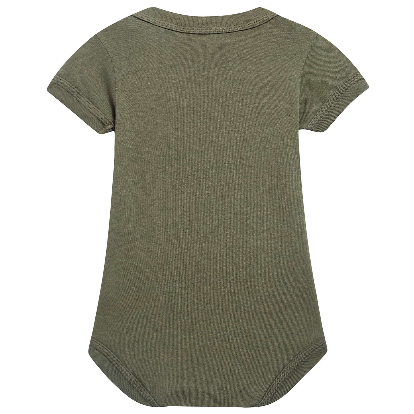 Baby Military Green Tao Bust  Cotton  Babysuit