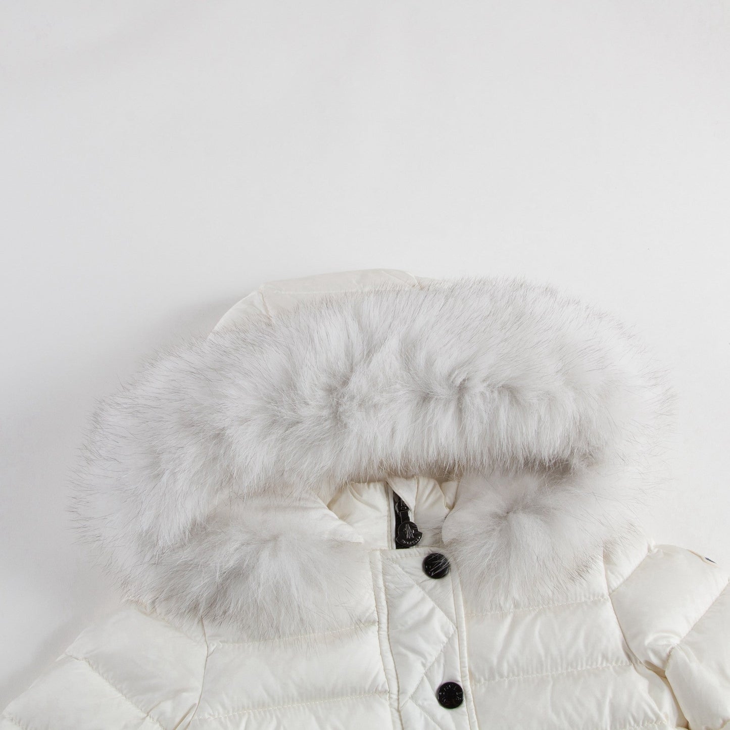 Baby Girls Ivory "Essentiel" Down Padded Jacket