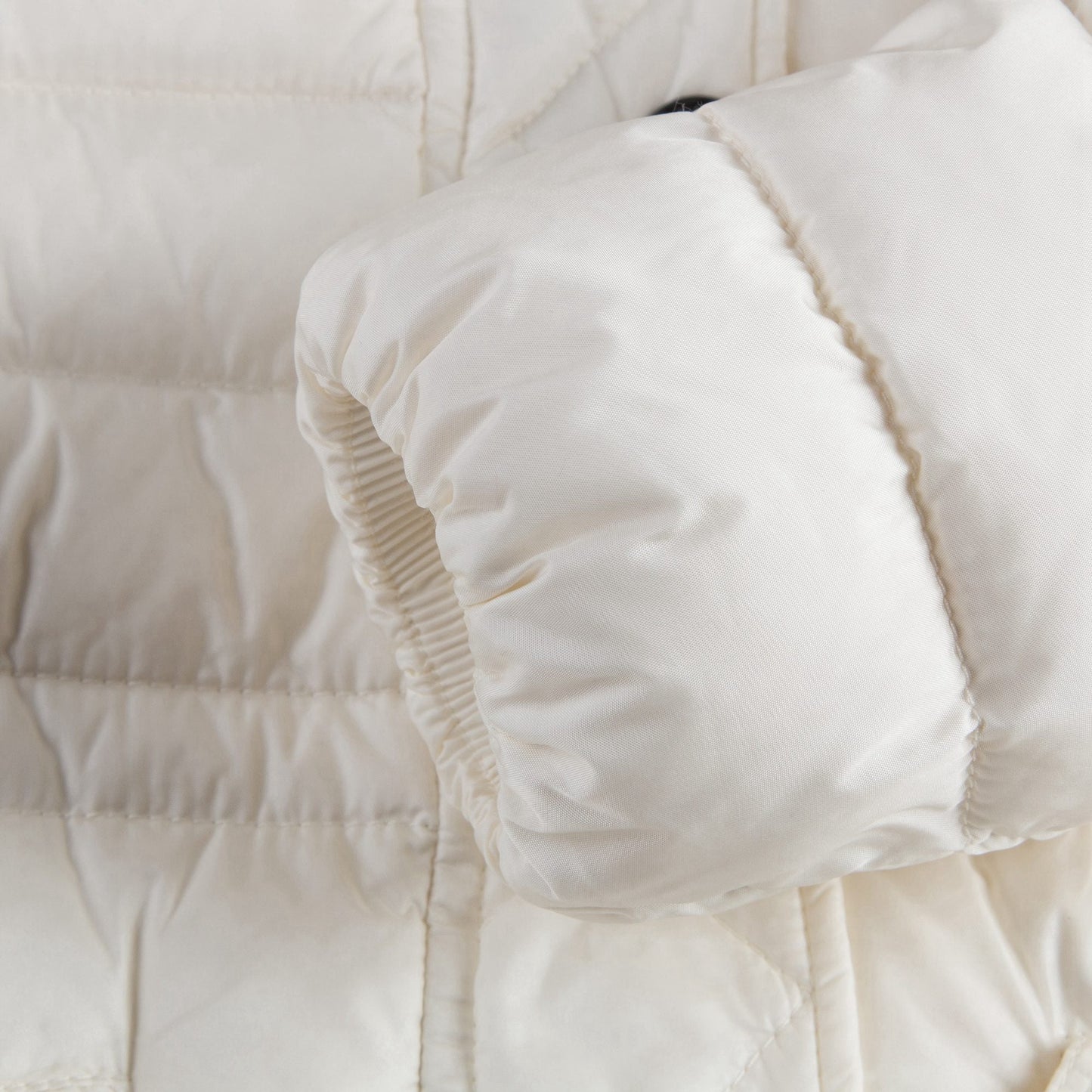 Baby Girls Ivory "Essentiel" Down Padded Jacket