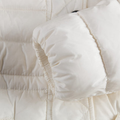 Baby Girls Ivory "Essentiel" Down Padded Jacket