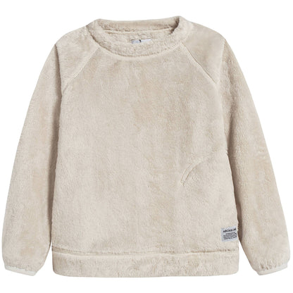 儿童奶油白卫衣