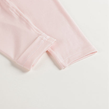 女童粉色爱心分体睡衣