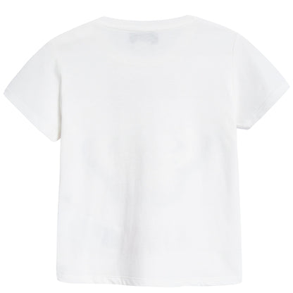 Baby Girls White Princess T-shirt