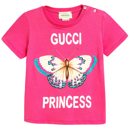 Baby Girls Pink Princess T-shirt