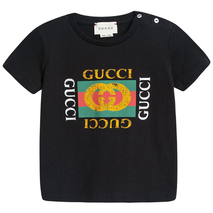 Baby Black Logo T-shirt