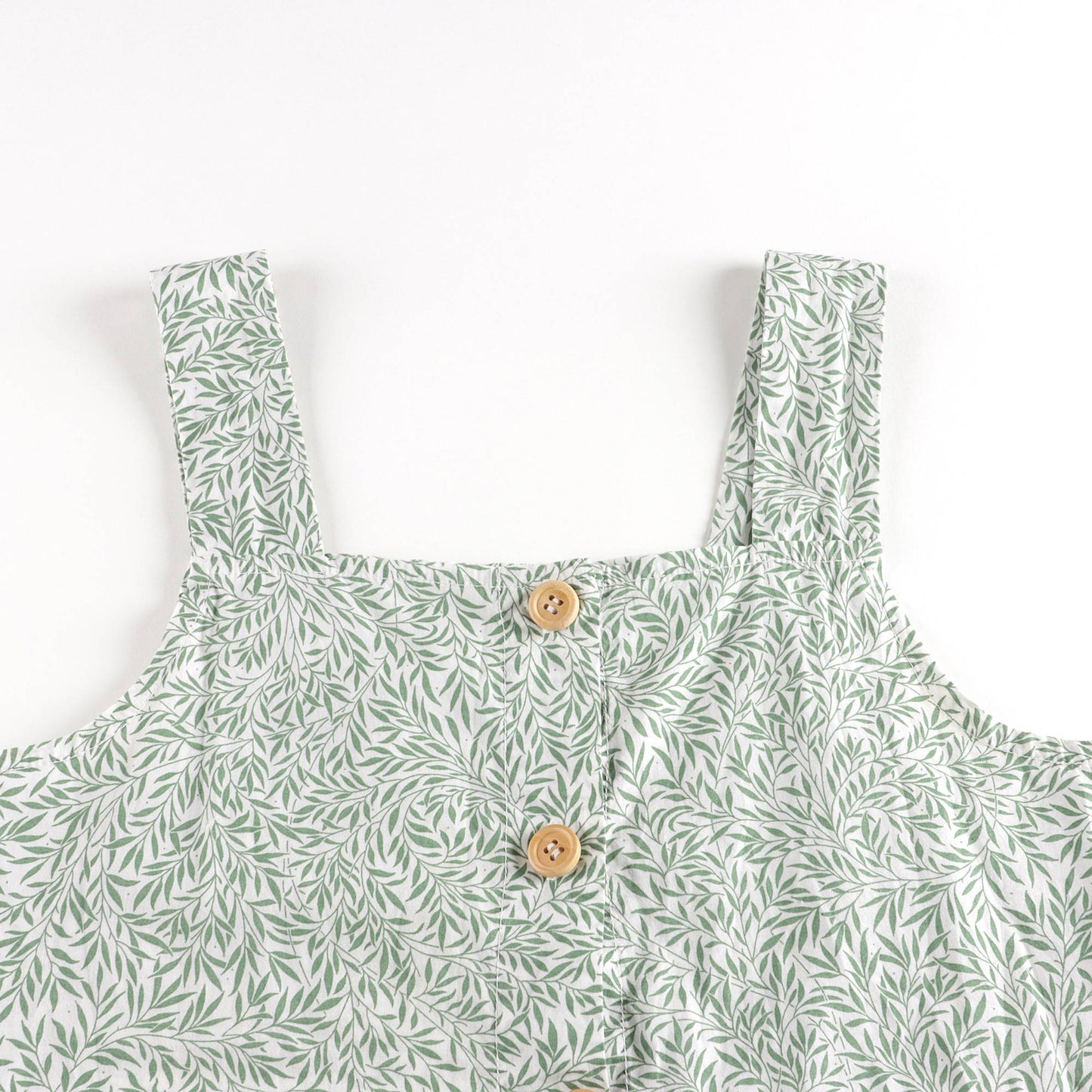 女童青色印花连衣裙