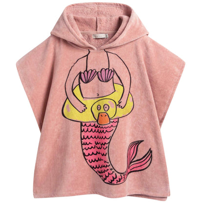 Girs Pink Bobo Beach Towel