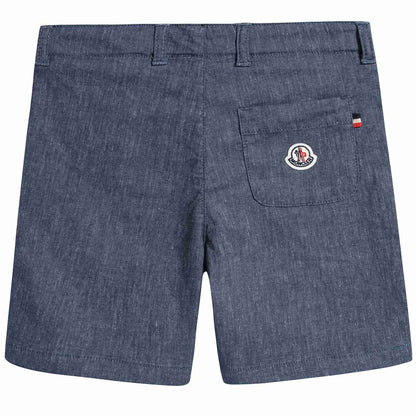 Girls Blue Denim Shorts