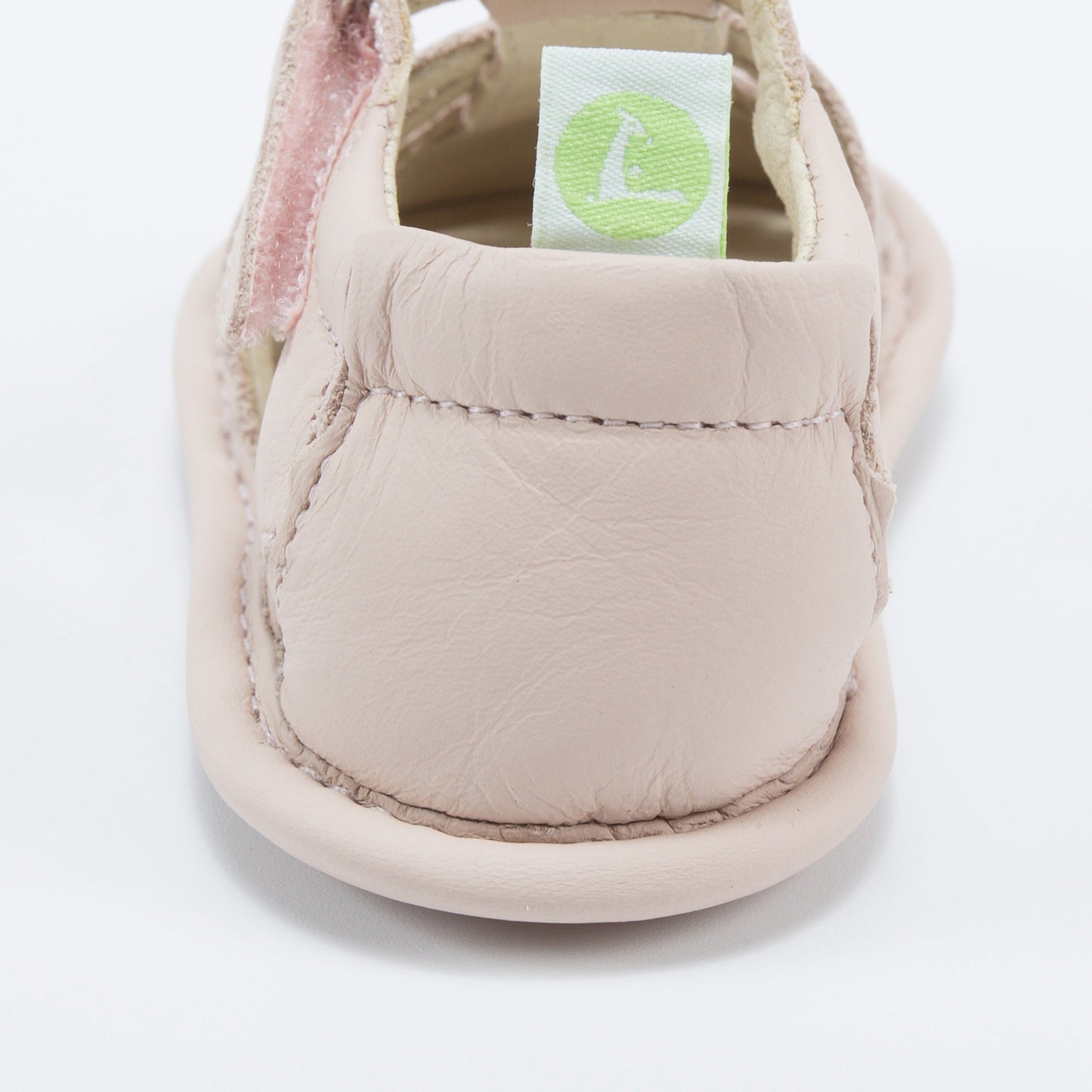 Baby Girls Pink Leather Sandals