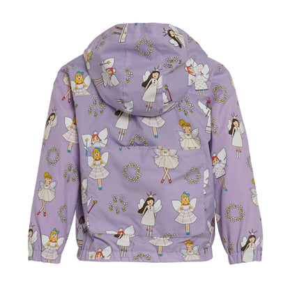 Light Purple Fairy Packaway Raincoat