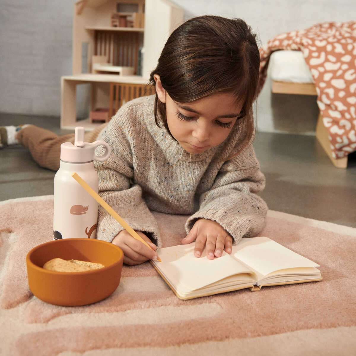 彩色硅胶碗(4件)