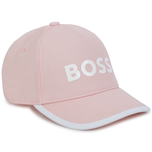 女童粉色Logo棒球帽