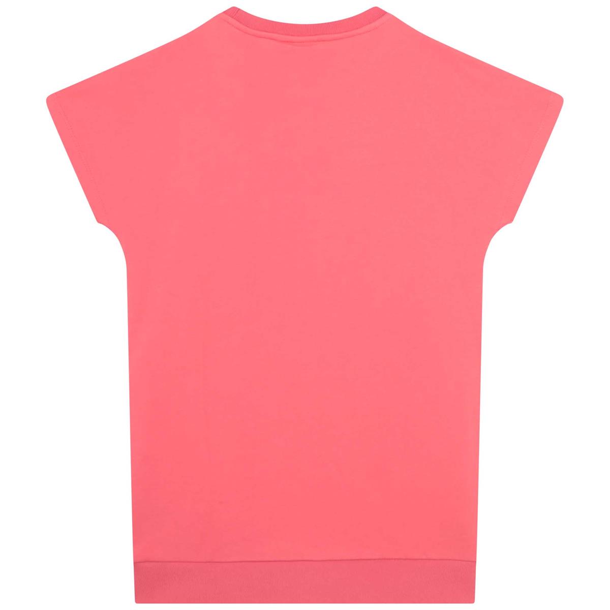 女童粉色Logo T恤