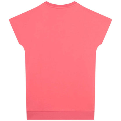 女童粉色Logo T恤