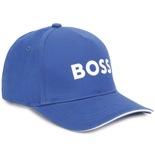 男童蓝色Logo棒球帽
