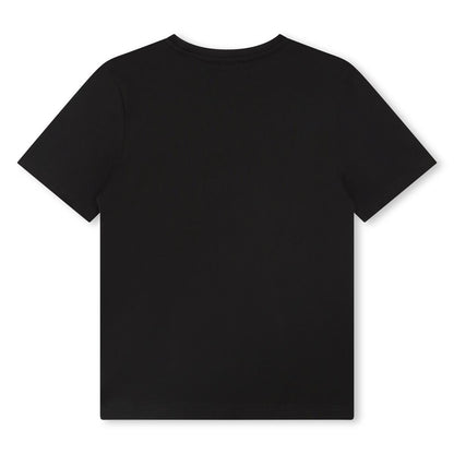 男童黑色Logo T恤