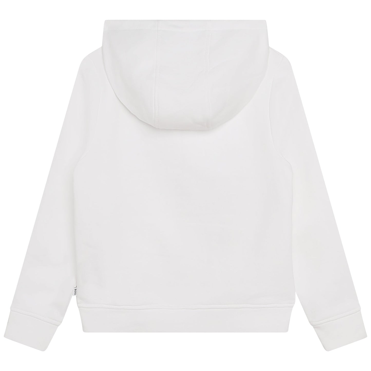 男童白色连帽棉卫衣