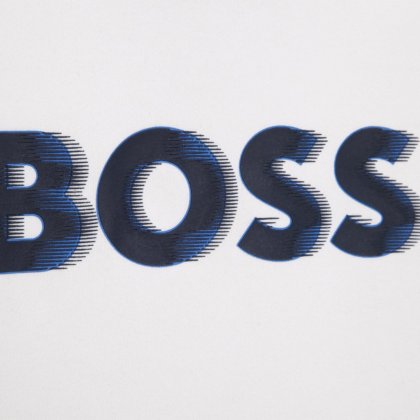 男童白色连帽棉卫衣